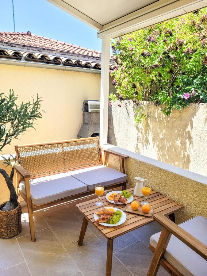 Studio Double Climatise Avec Terrasse - Proche Tram & Centre 몽펠리에 외부 사진